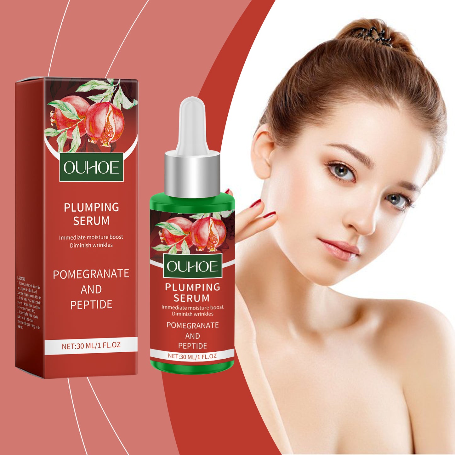Volumizing Facial Essence - Moisturizing and Antioxidant Skin Repair Serum