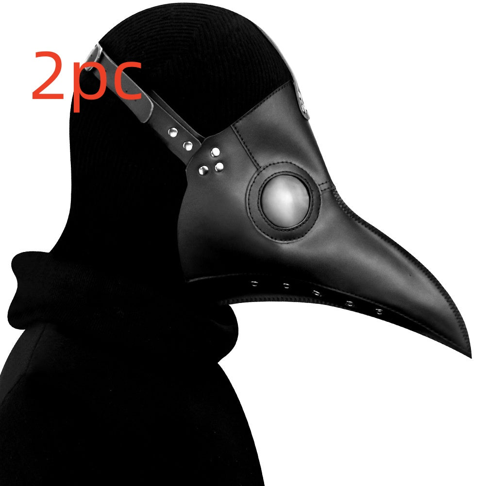 Halloween Plague Doctor Mask Party Masks Unisex Cosplay Costume Accessory