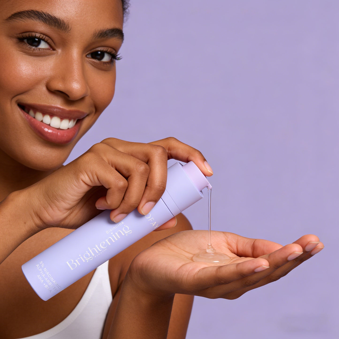 Bikini Area Skin Brightening Cream - Moisturizing Body Whitening Treatment