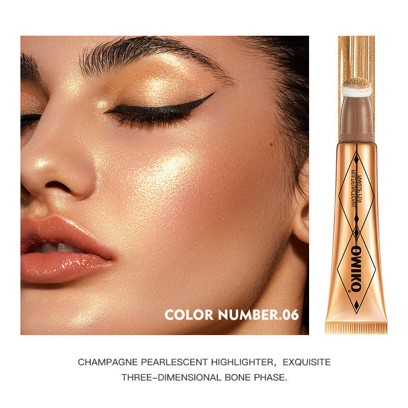 Multifunctional Glitter Liquid Makeup Pen - Thin Contouring & Highlighting
