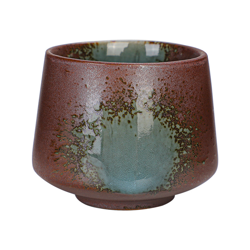 Large Capacity Retro Ceramic Tea Cup - Kiln-Fired Porcelain Drinkware