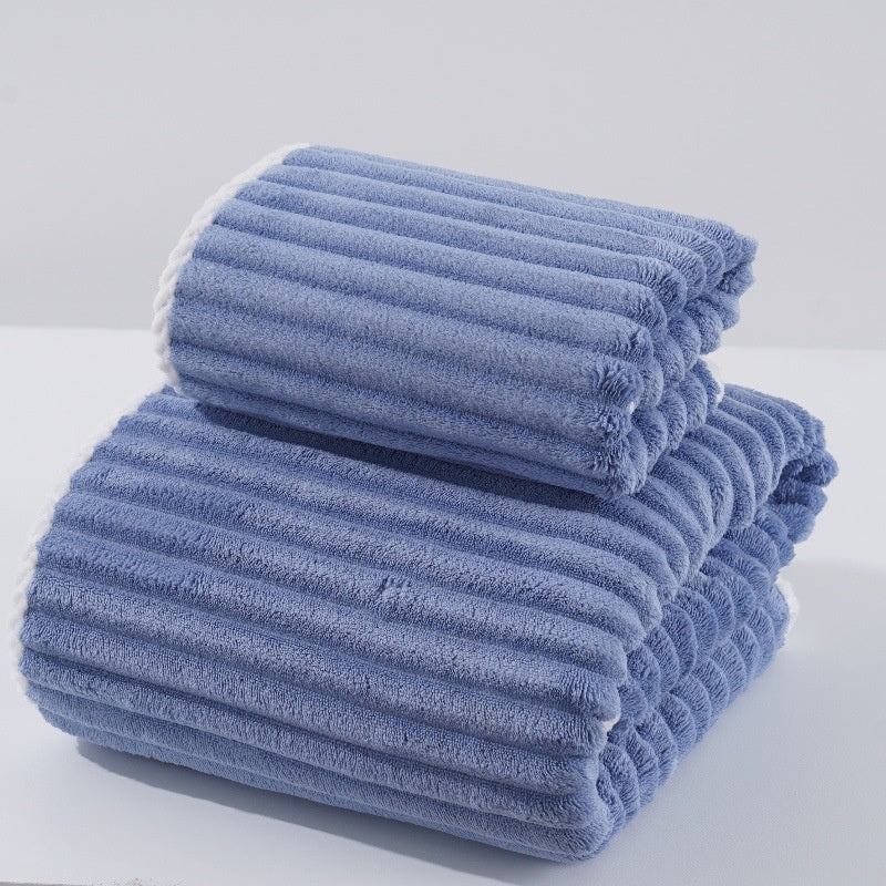 Oversized Face Towel Coral Velvet Thickened & Soft Home Textiles
