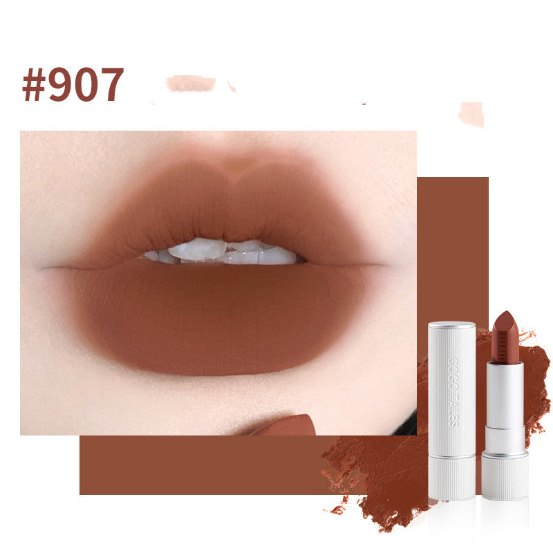 Velvet Lipstick Set - Soft Mist Caramel & Chestnut Autumn Winter Makeup