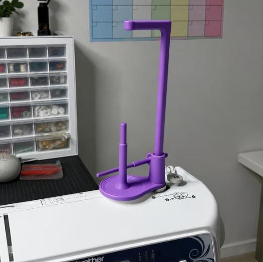 Large Capacity Thread Spool Stand for Home & Office Storage