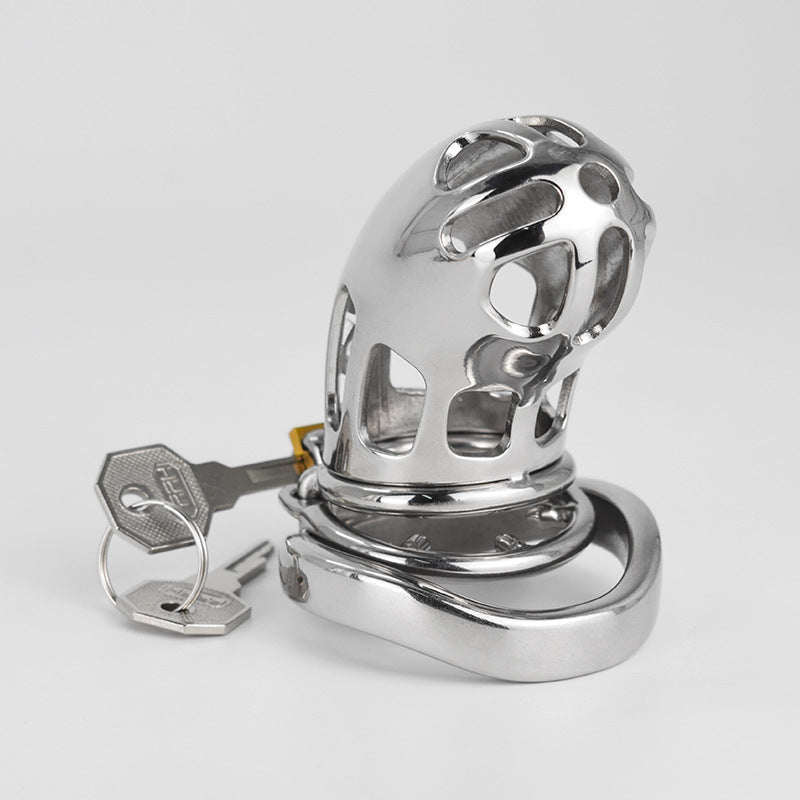 Stainless Steel Bird Cage with Adjustable Ring Size Lightweight Breathable Design