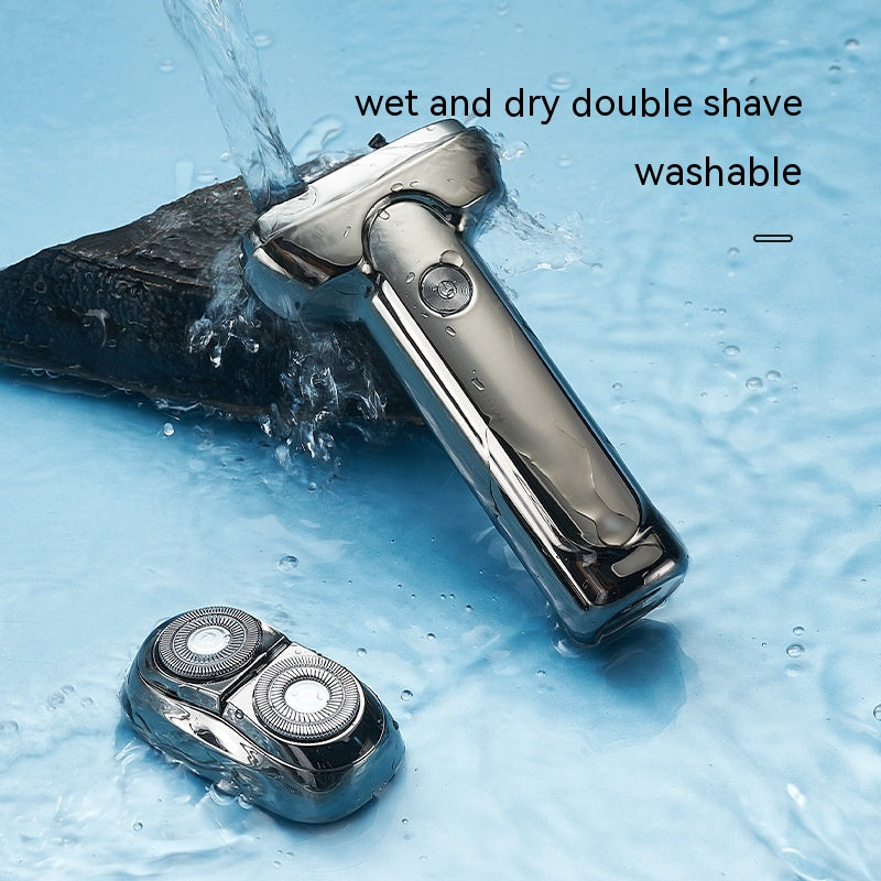 Rechargeable Electric Shaver for Men - Portable Brushless Razor