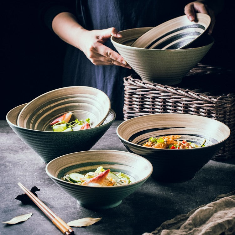 Large Size Household Dinnerware Sets - Porcelain Kitchen & Tableware