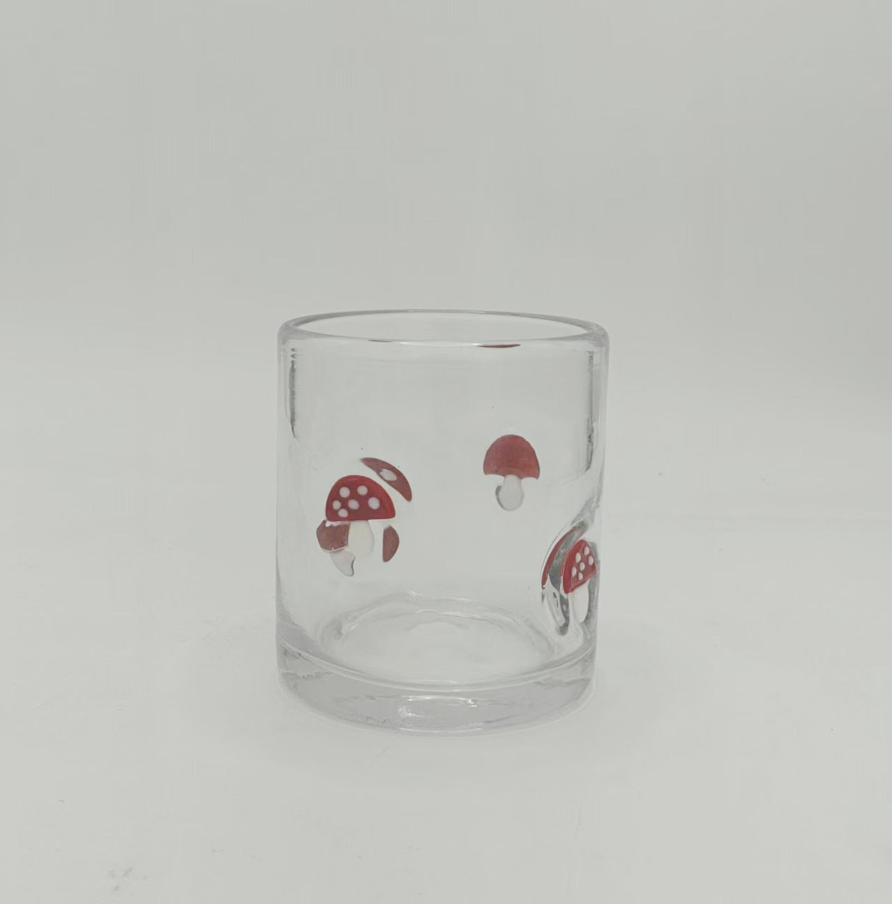 Large-Capacity Painted Glass Cup - Modern Minimalist Drinkware for Kitchen