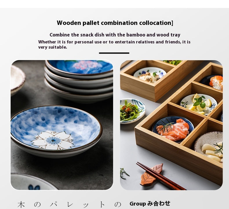 Ceramic Plant Flower Dish Saucer for Home & Garden Kitchen Decor