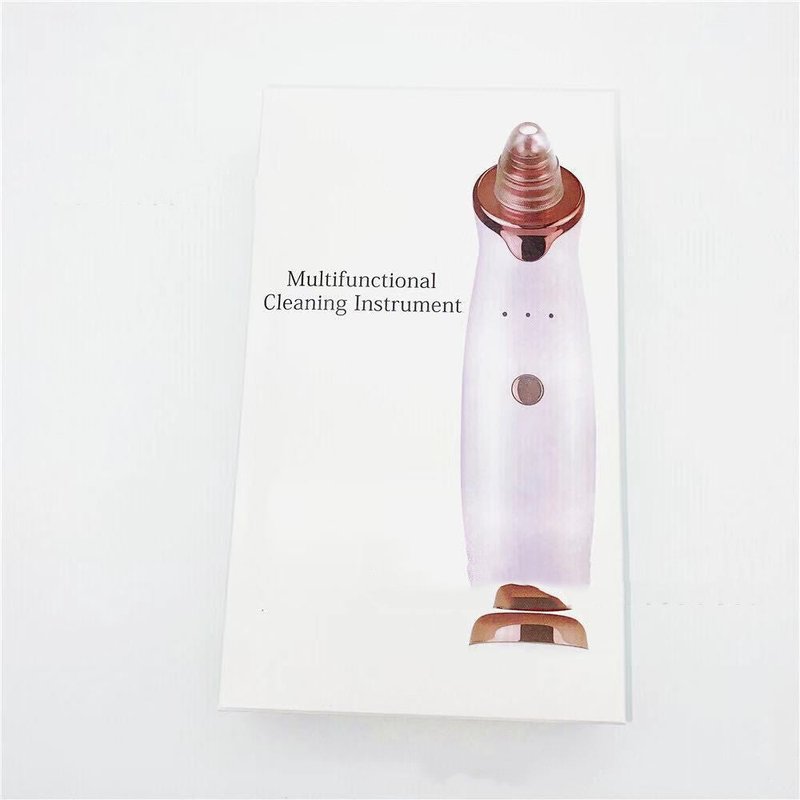 Electric Blackhead Remover Device Pore Cleaner for Face White