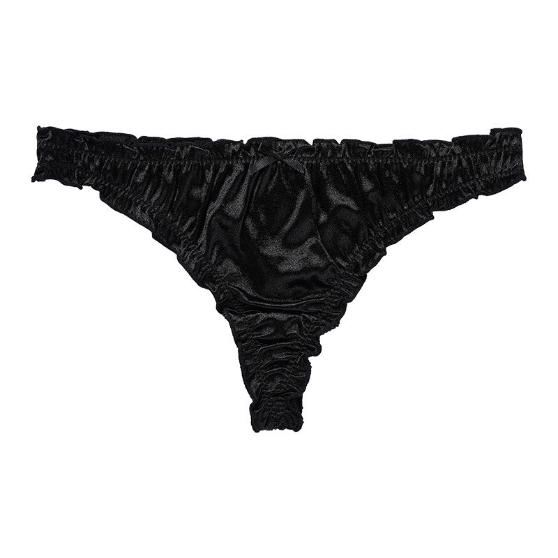 Breathable Cotton Crotch Briefs for Ladies - Comfortable Low-Waist Underwear