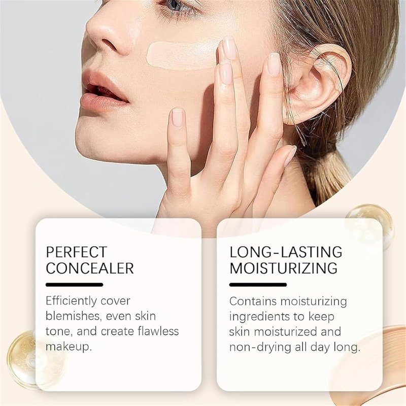 Gradient Color Liquid Foundation - Skin Changing 30ml Makeup