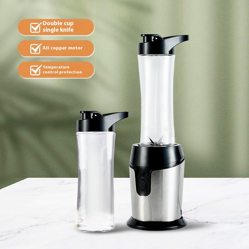 Portable Juicer Blender 600ml Travel Cup with Grinding Function