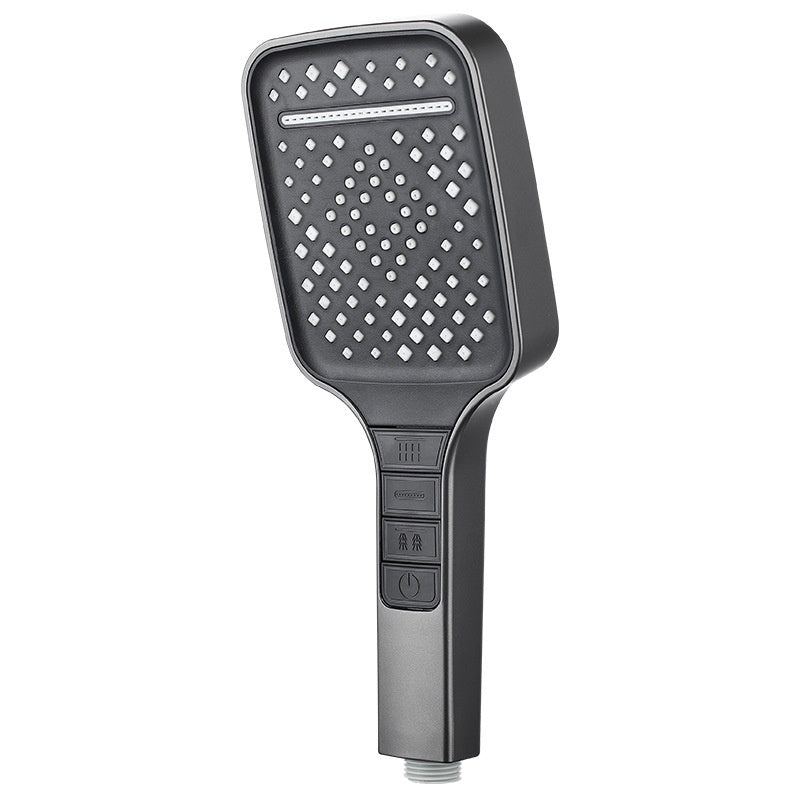 Handheld Rain Shower Head with 1.5m Hose and Multiple Settings - Waterfall Spray