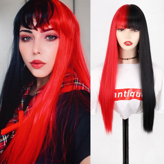 Japanese JK Long Straight Wig - Multiple Colors