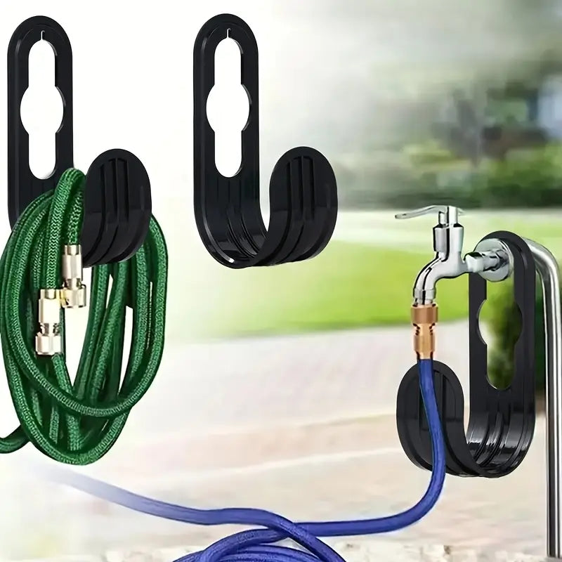 Garden Hose Hanger Wall Mount, Water Hose Organizer & Storage Holder
