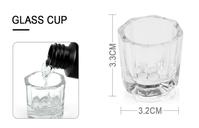 Nail Extension Crystal Powder & Acrylic Liquid Kit