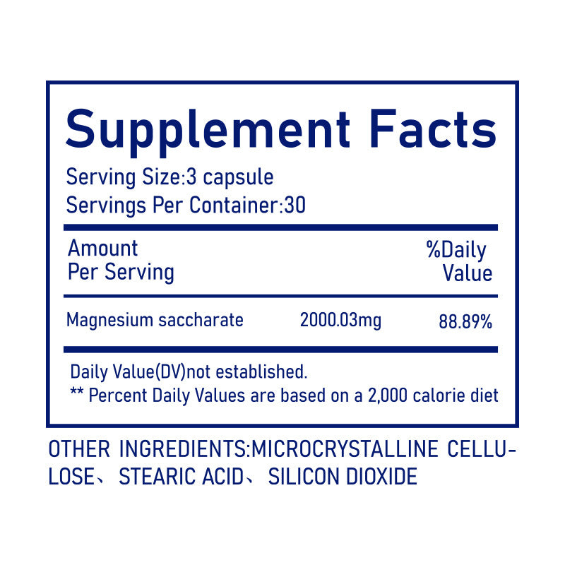 Magnesium Methionine Capsules - 60 Capsules