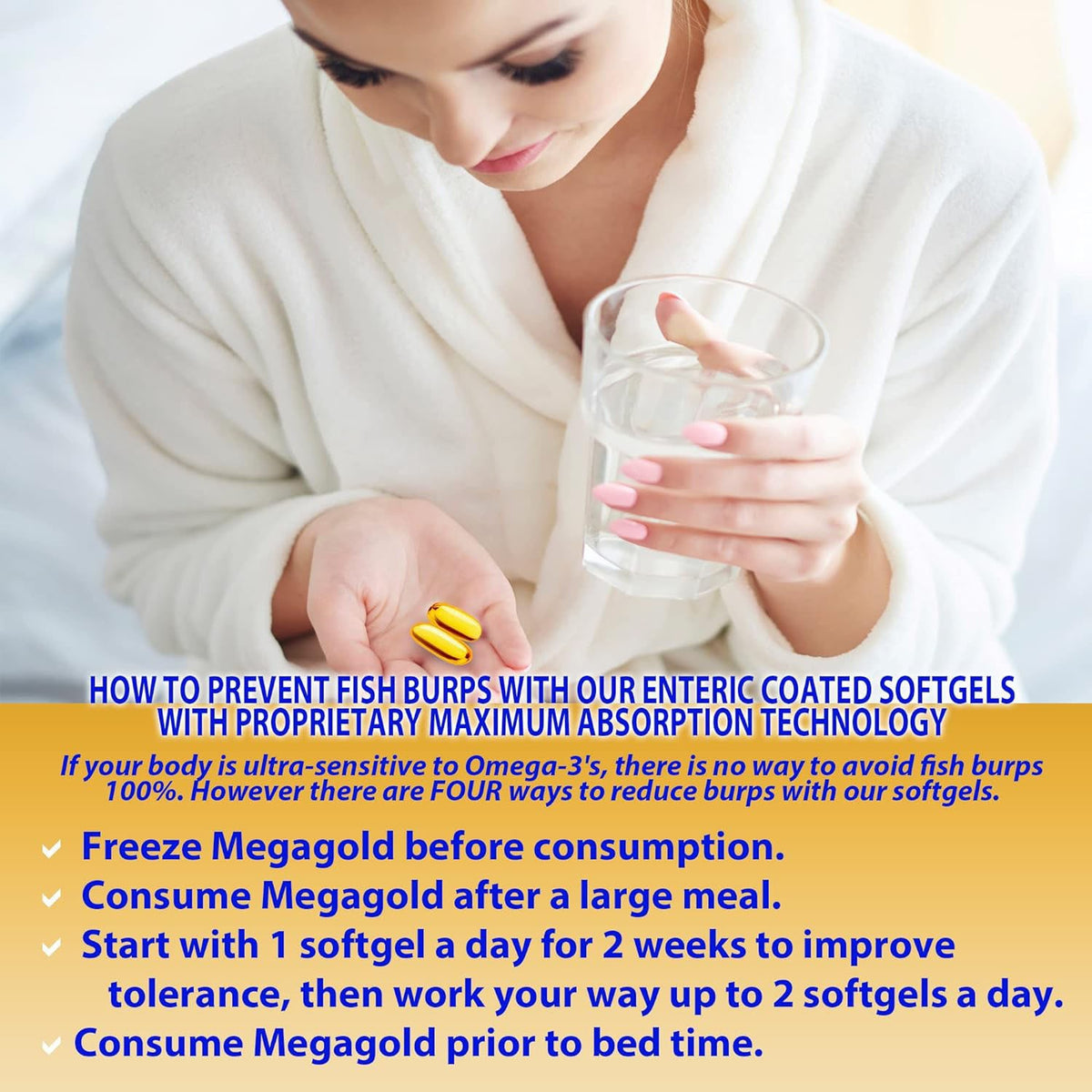 Fish Oil & Vitamin E Softgels - 60 Capsules