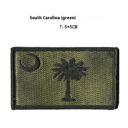 Embroidery Cloth Label with Double-Sided Velcro for Home & Garden Crafts