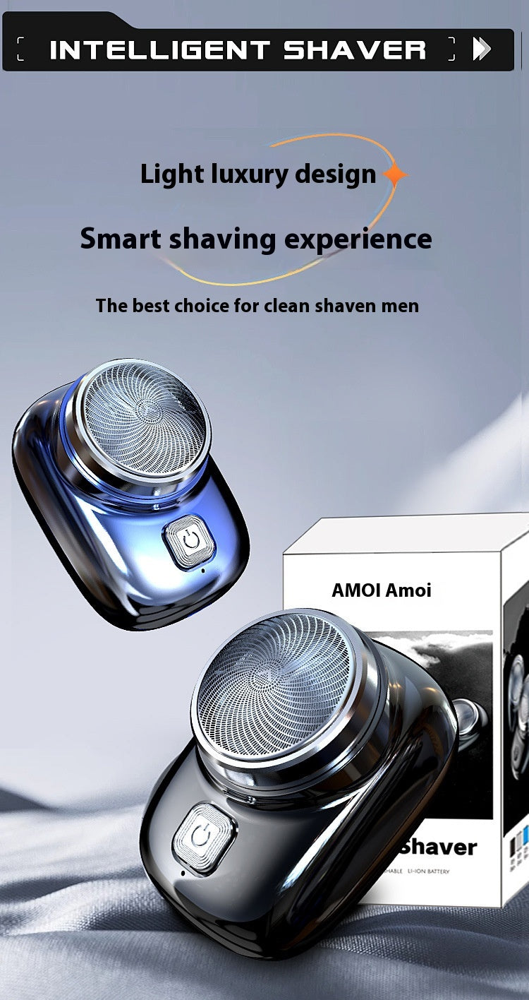 Mini Electric Shaver Compact Rechargeable Razor for Home Use