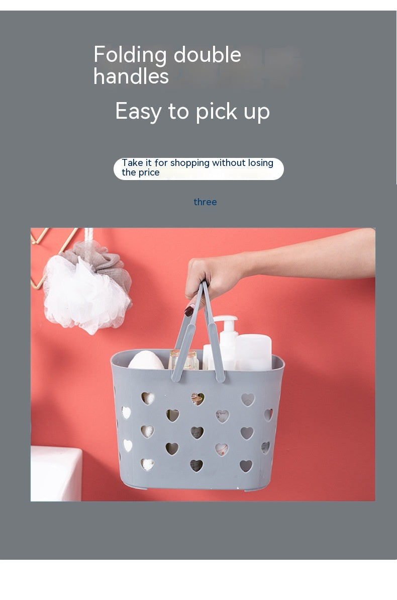 Modern Bathroom Storage Basket for Home Organization - Multi Color