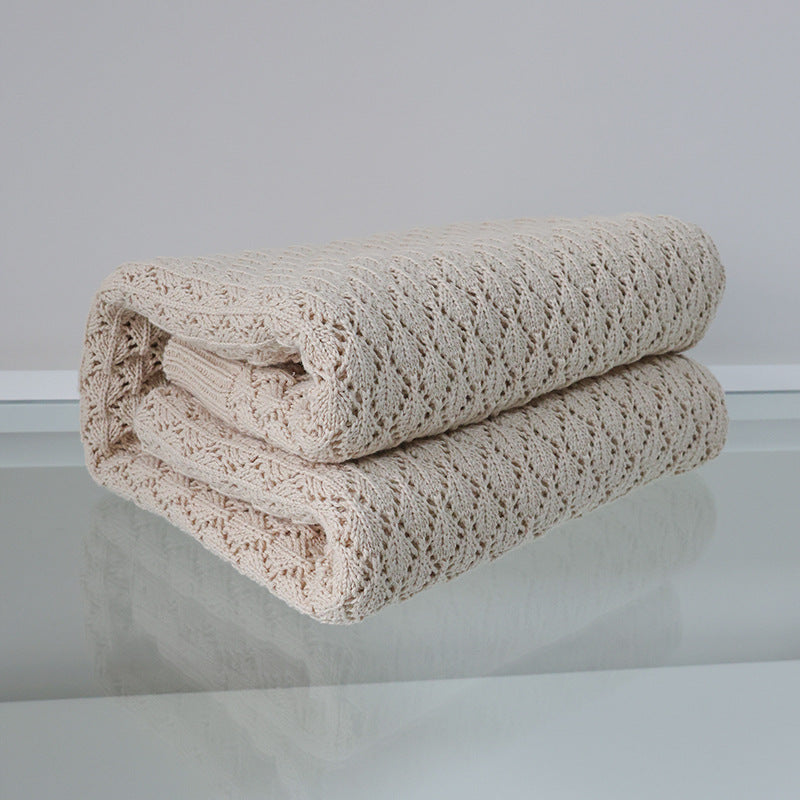 Pure Cotton Blanket for Home Bedding - Summer and Winter Use