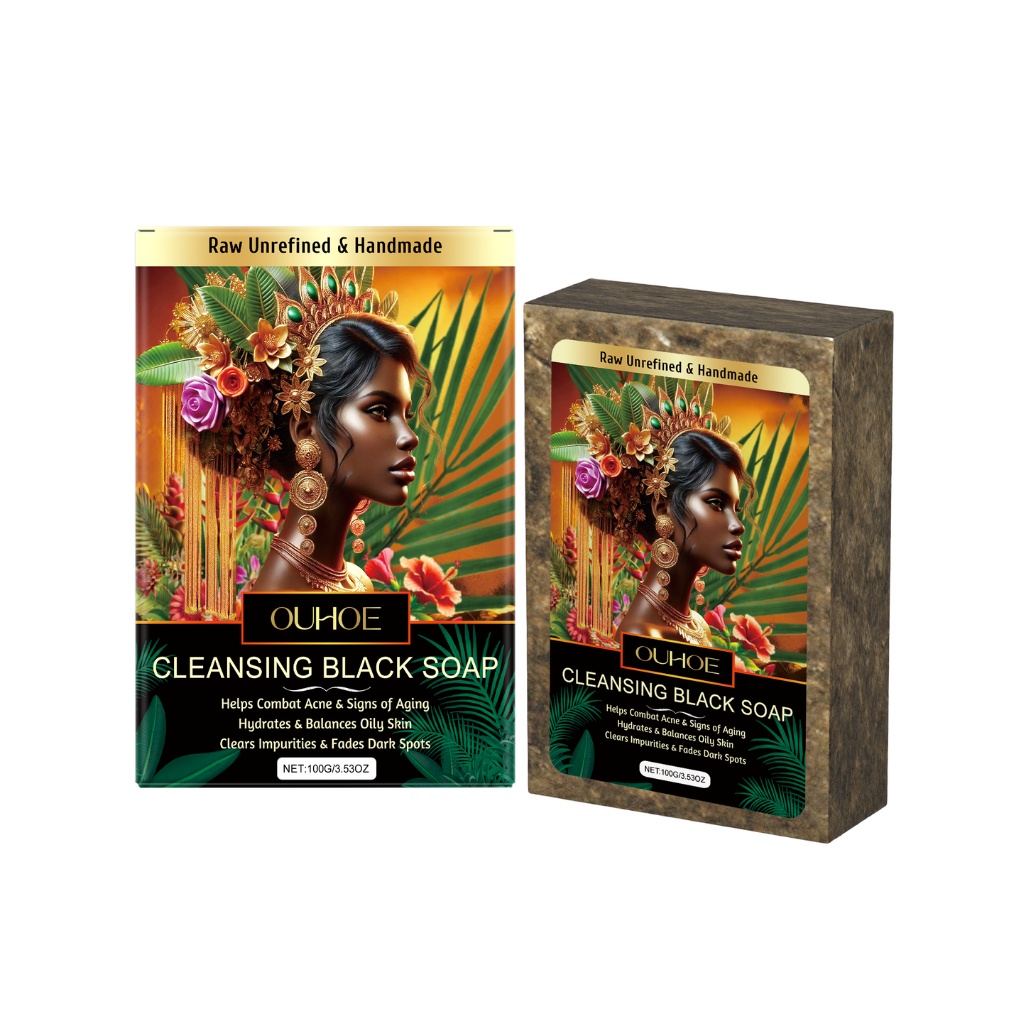 Deep Cleansing Moisturizing Body Soap - Pore Refining & Blemish Control