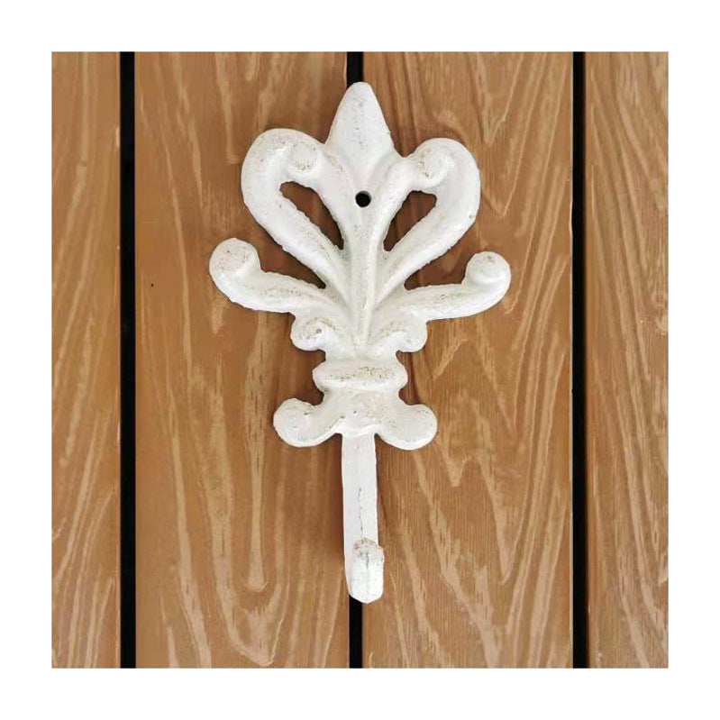 European Style Retro Metal Wall Hook Set Outdoor Garden Decor