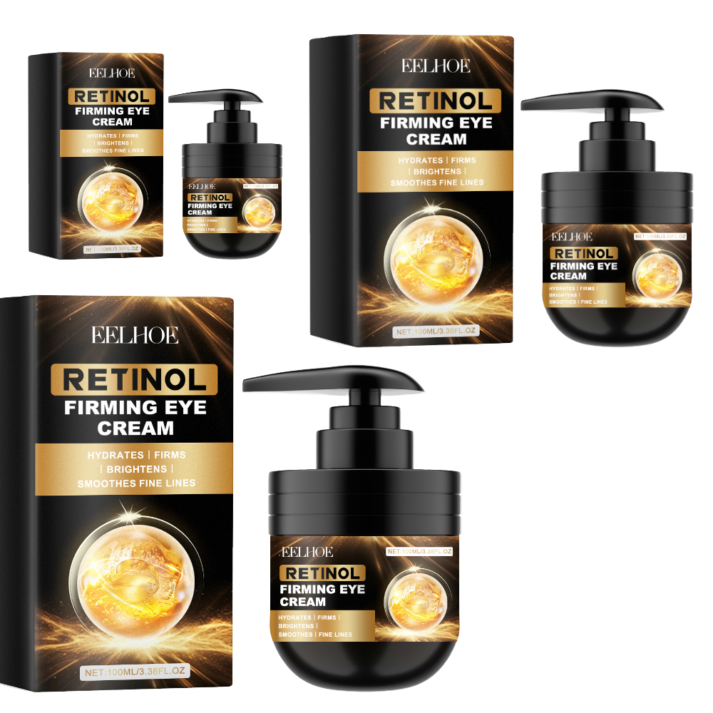 Retinol Firming Eye Cream - Anti-Wrinkle Moisturizer for Fine Lines & Dark Circles