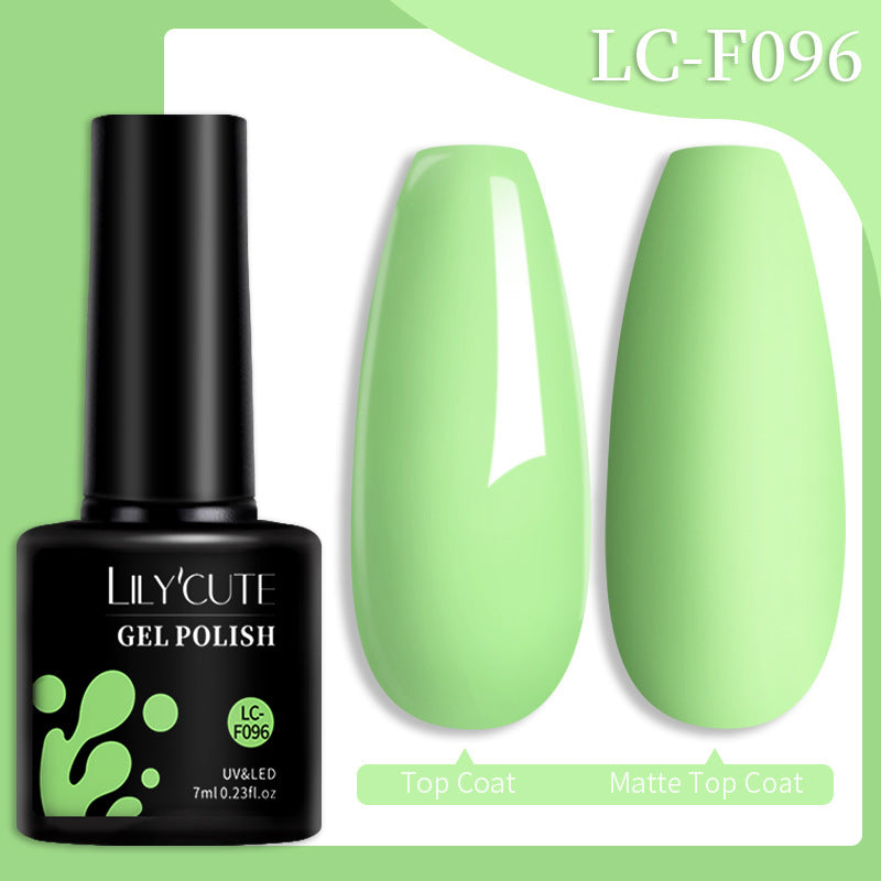 Colored Glitter Nail Glue Set for Nail Art - Waterproof & Non-Flushing