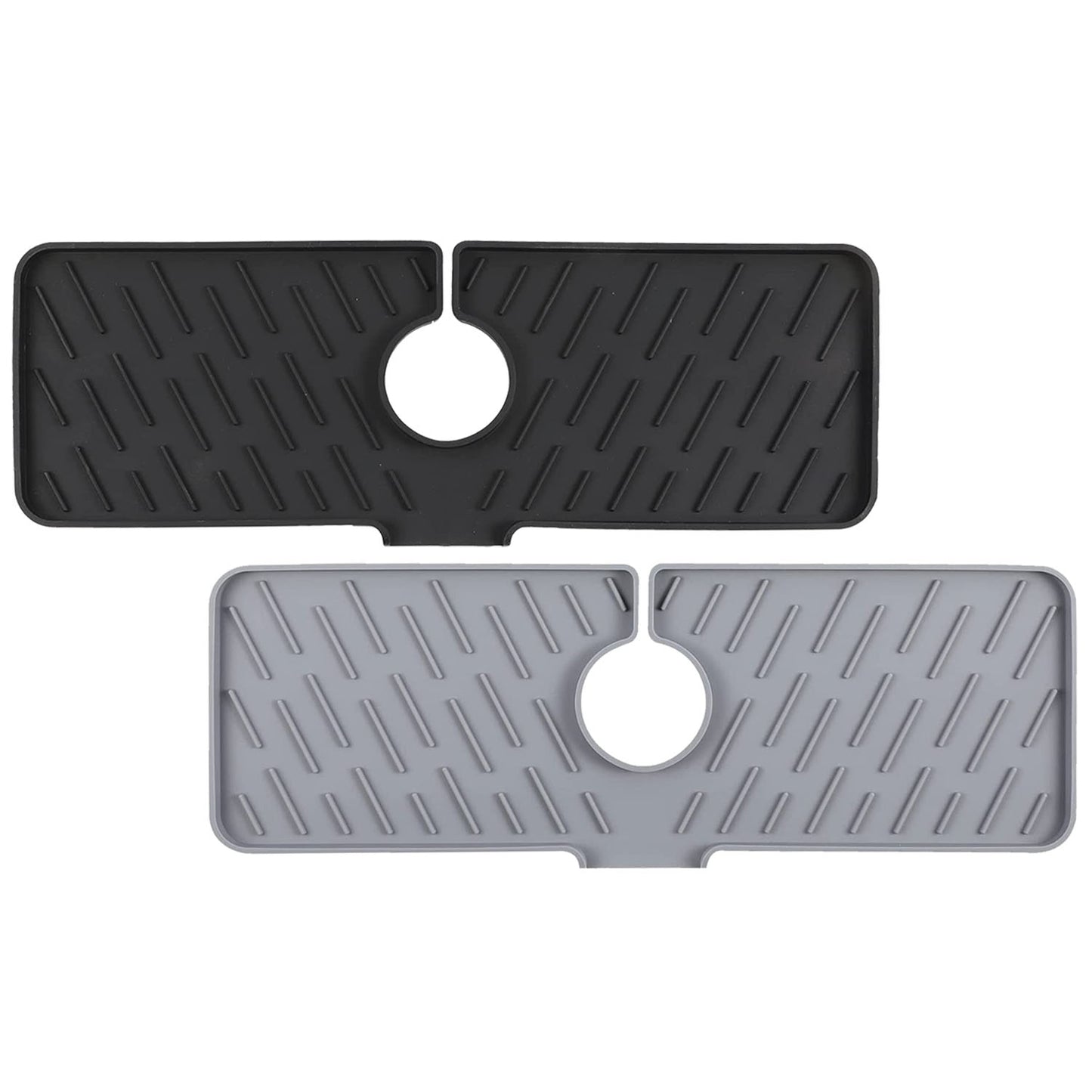 Silicone Faucet Mat - Kitchen Sink Splash Guard & Drip Catcher