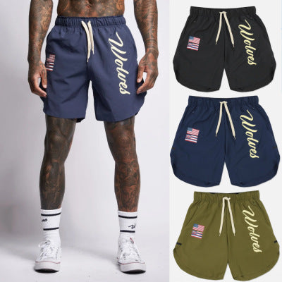 Men's Casual Running Shorts - Breathable Wicking Fabric