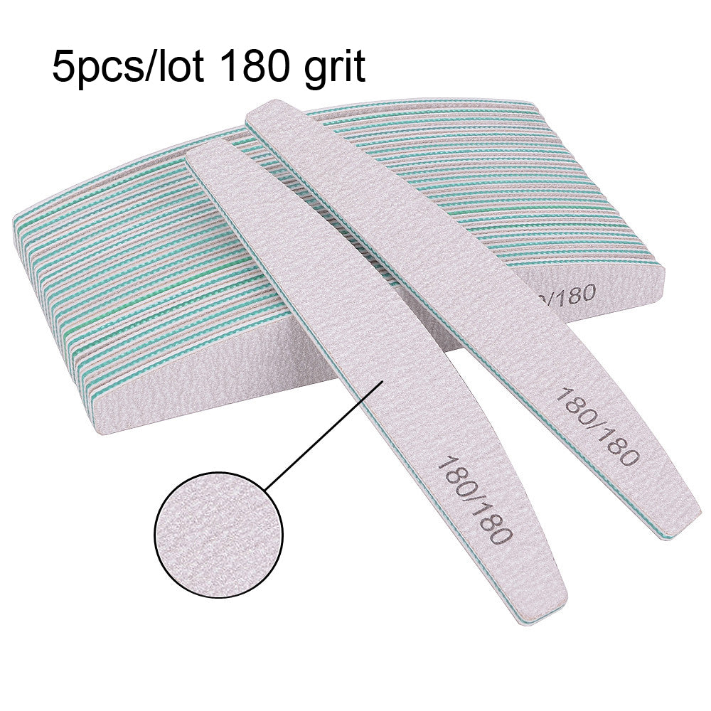 Multicolor Nail Buffers & Polishing Tools Set for Nail Art - Multiple Grits
