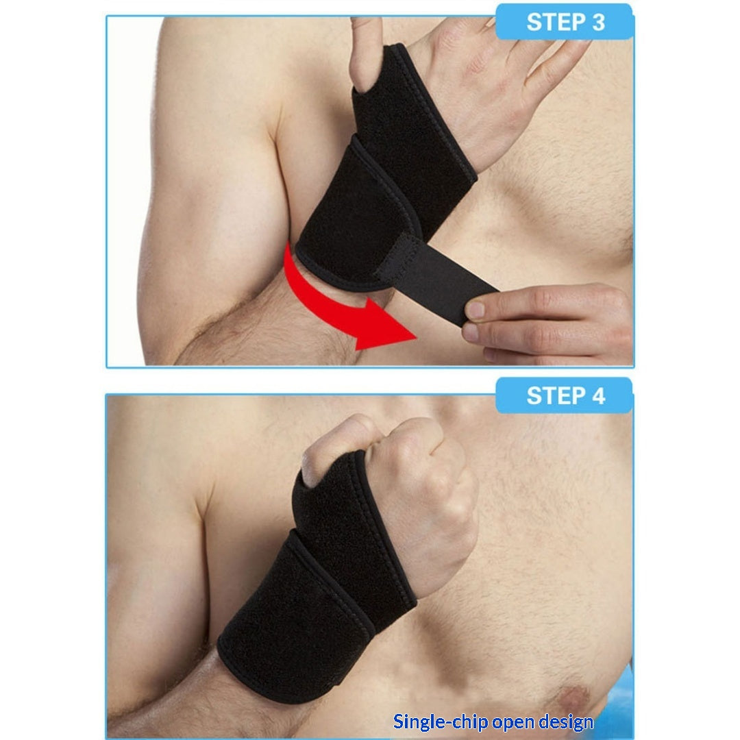 Compression Wristbands for Sports - 2 Pack