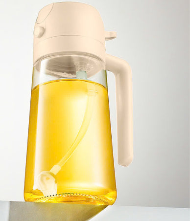 Two-in-One Oil Spray Dispenser for Kitchen & Barbecue - Capacity Options