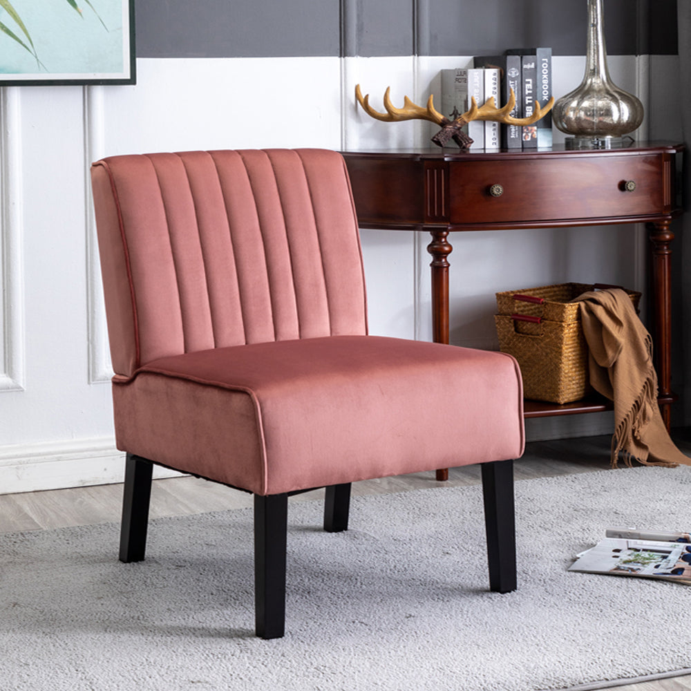 Reese Mid Century Modern Accent Chairs Set Of 2 With Minimalist