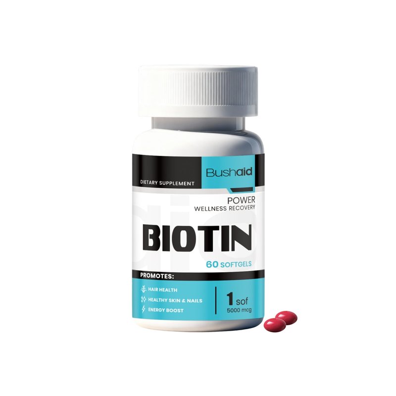 Biotin Hair Care Soft Capsule - 60 Softgels