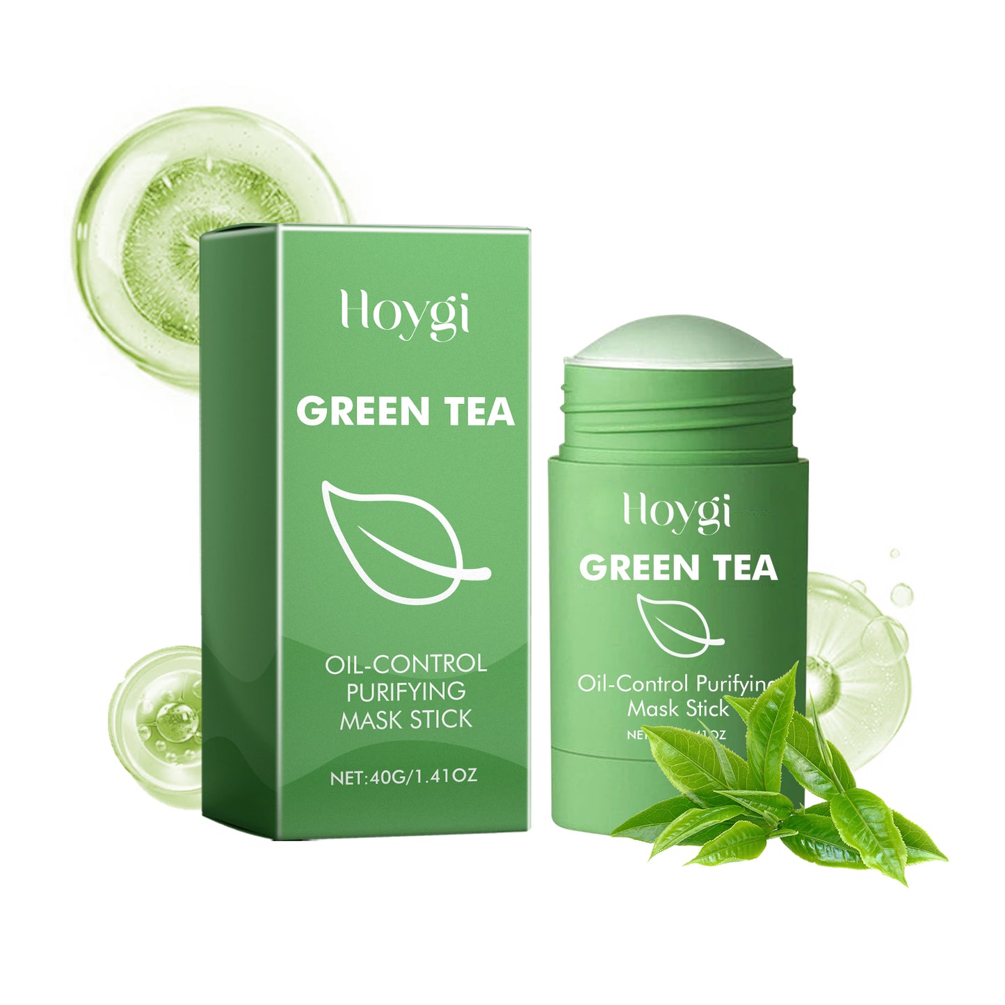 Green Tea Deep Cleansing Mask Stick - Moisturizing Pore Face Mask