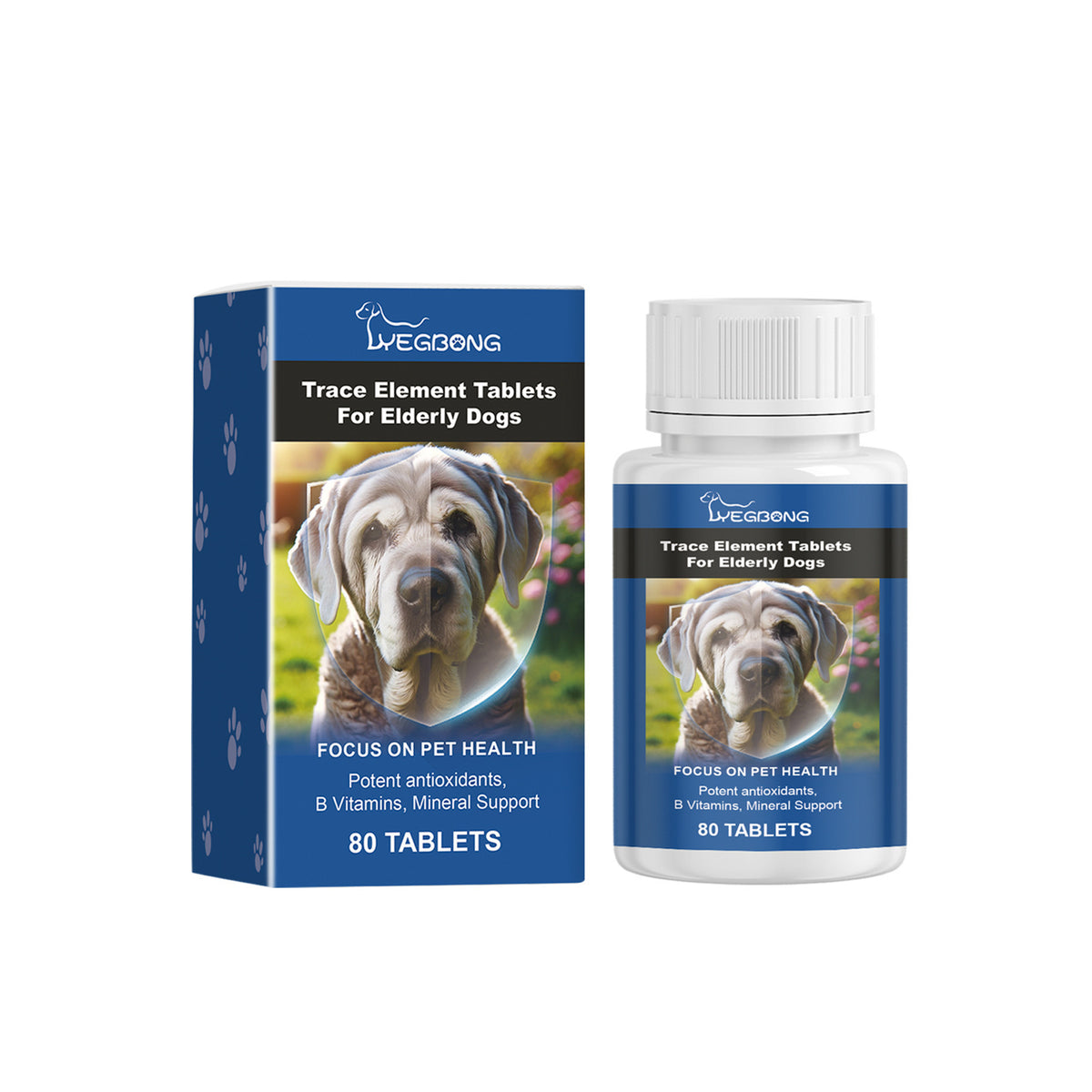Care Older Dog Calcium Tablets Supplement Nutrition Pet