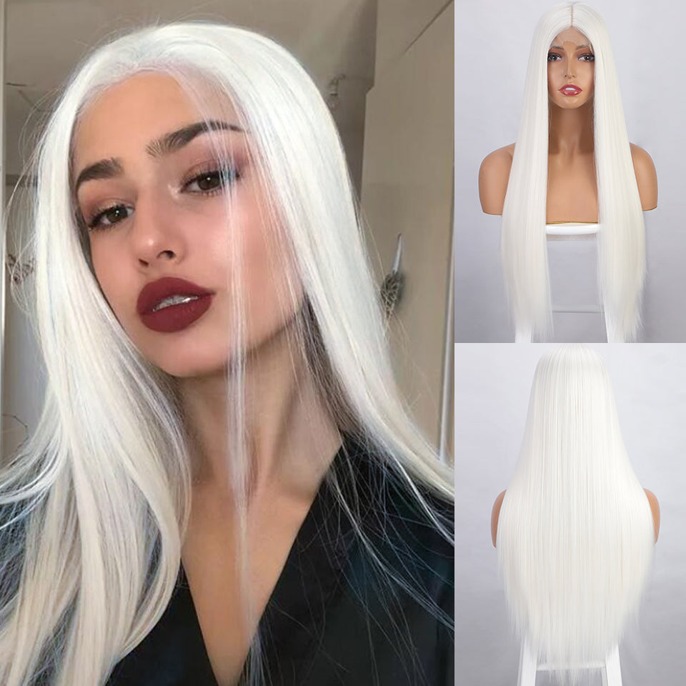 Long Straight Synthetic Cosplay Wig