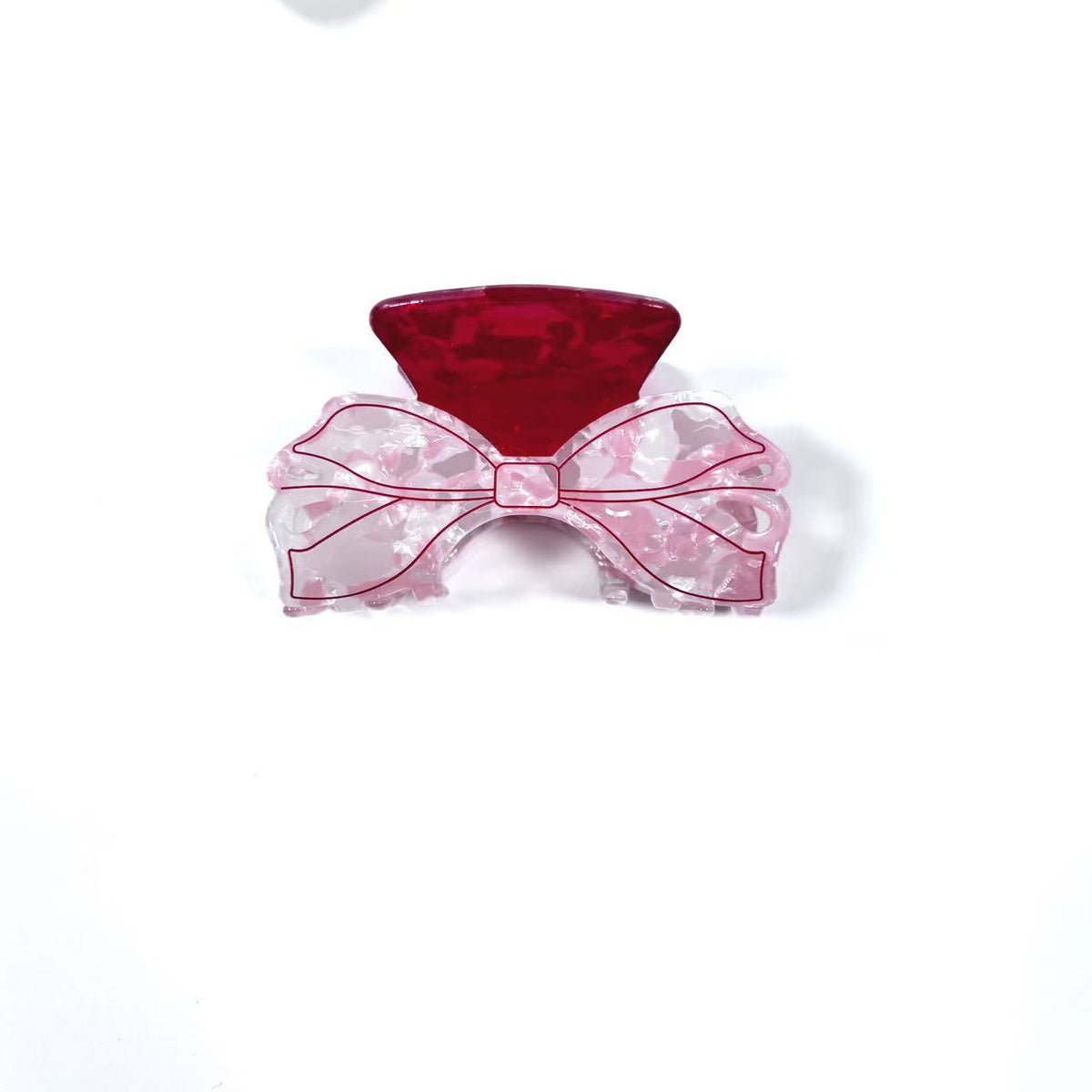 Glitter Bow Tie Hair Clip - Multiple Colors