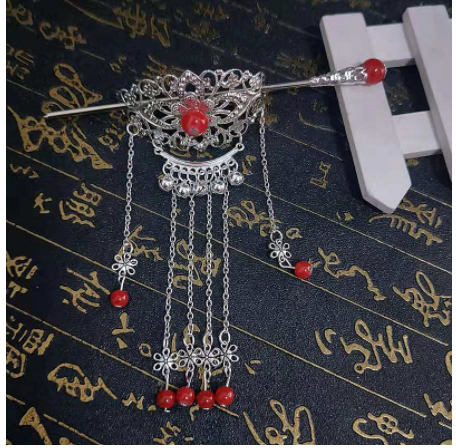 Tassel Hairpin Clip Costume Accessory