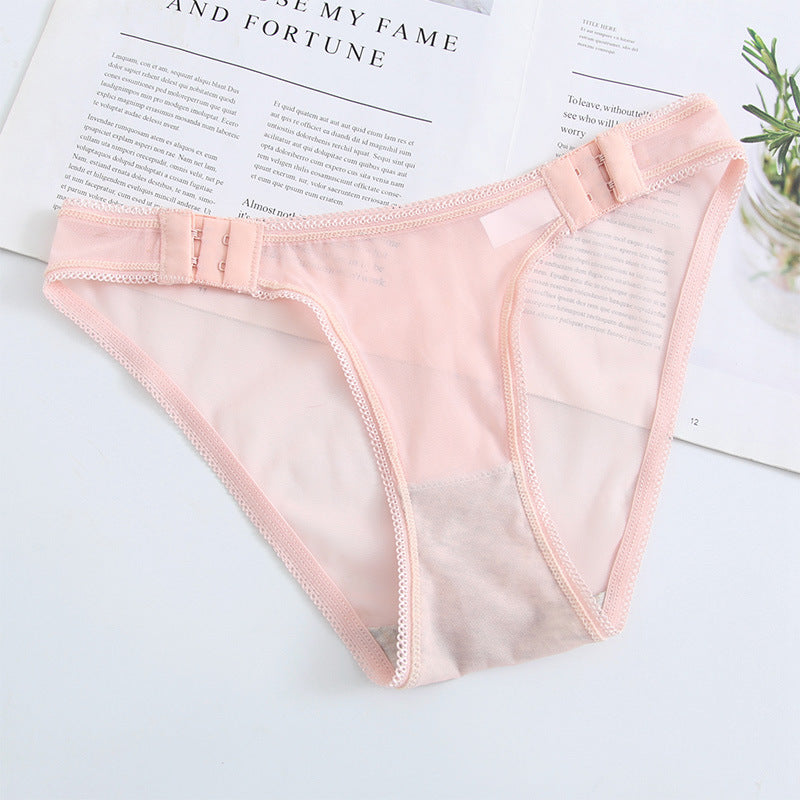 Women’s Seamless Cotton Mid Waist Briefs - Breathable & Sexy Underwear