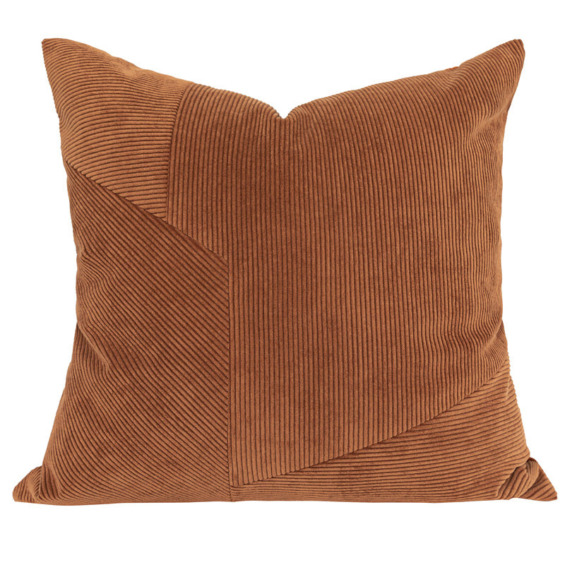 Modern Irregular Spliced Pillowcases for Hotel & Home Bedding 50x50cm