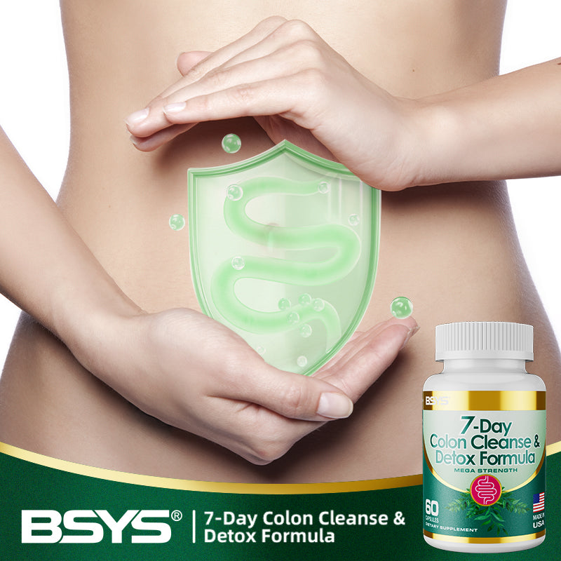 7-Day Colon Cleanse and Detox Supplement Capsules