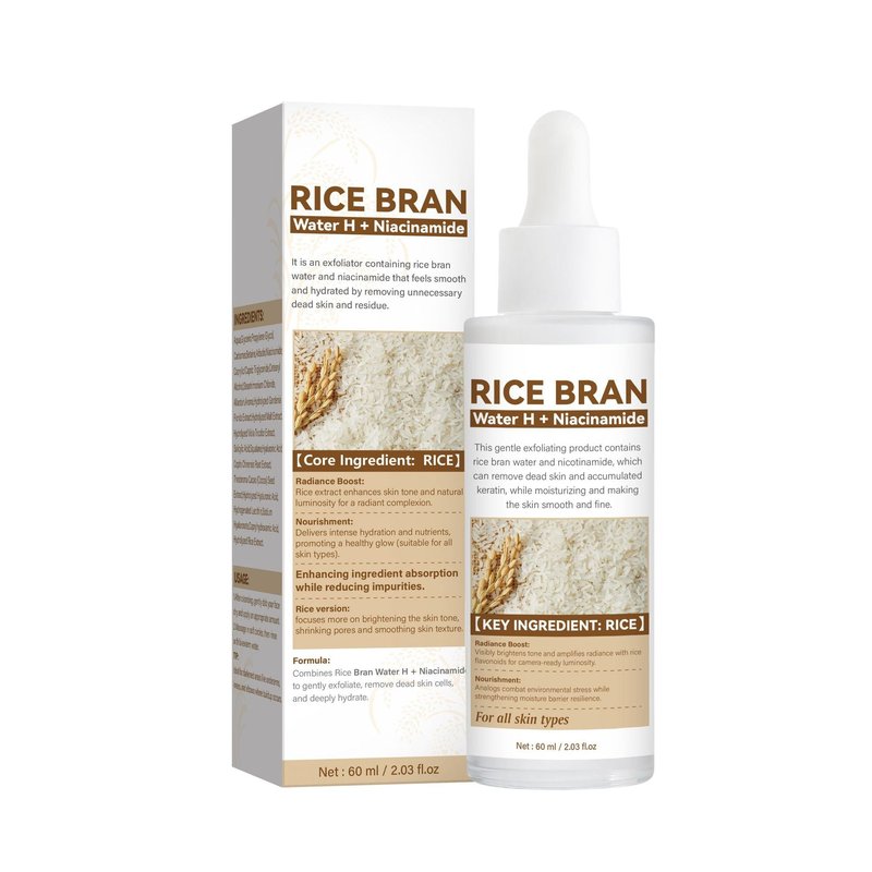Exfoliating Black Rice Ampoule for Skin Care - 60ml