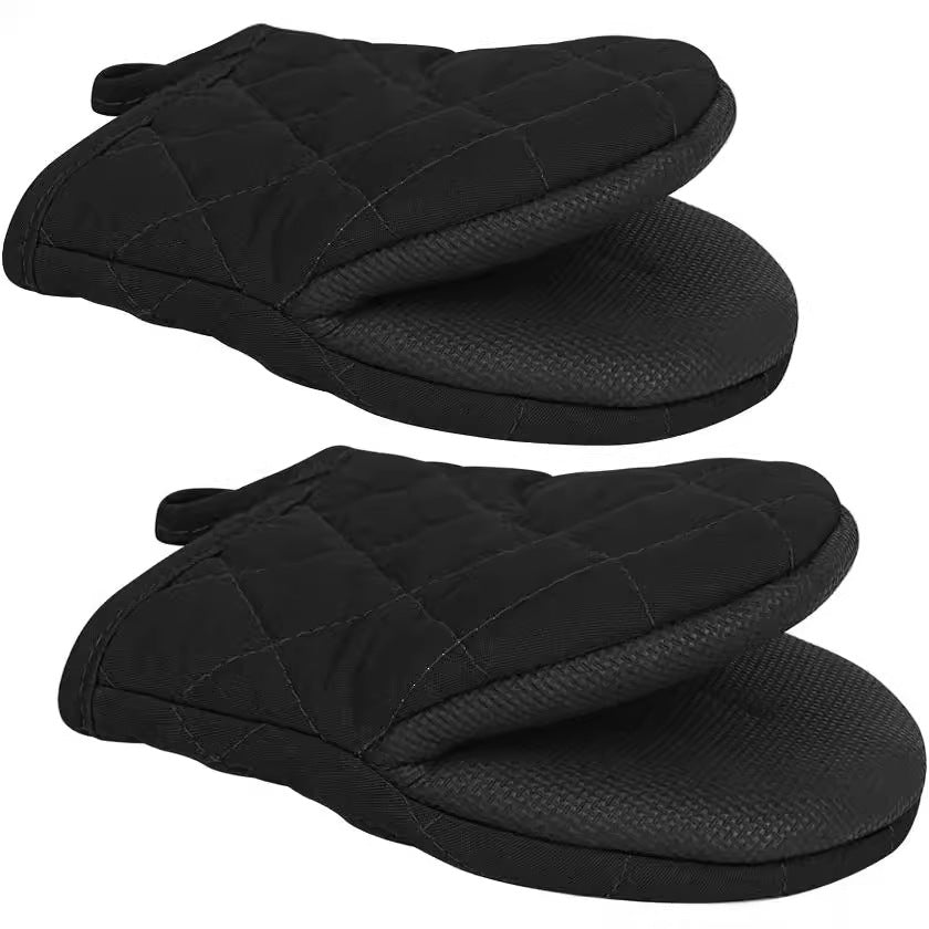 Non-Slip Heat-Resistant Oven Gloves for Kitchen Safety - Multiple Colors