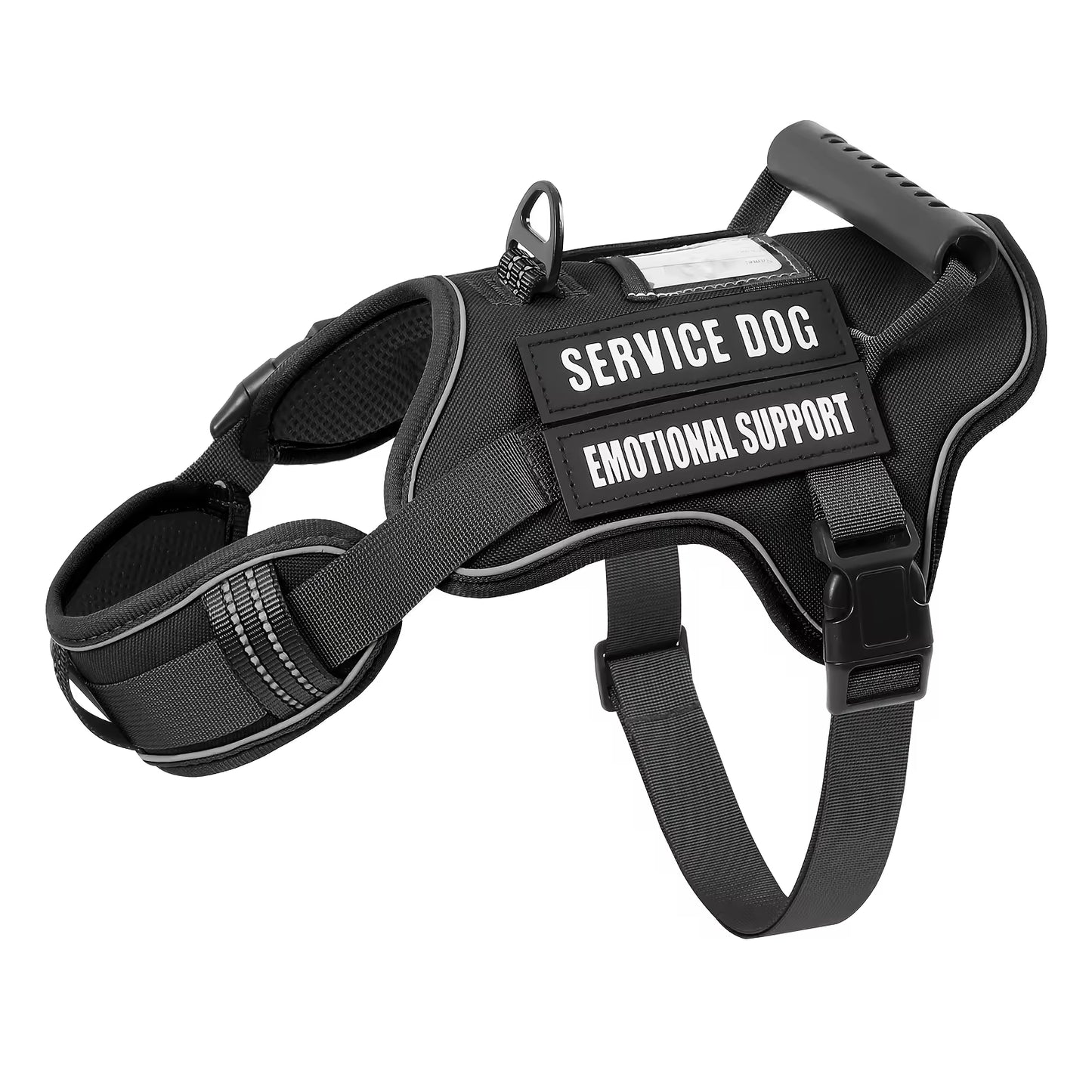 Adjustable No-Pull Dog Harness with Handle Reflective Pet Vest for Training and Walks