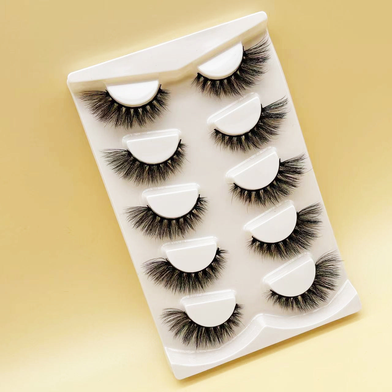 Natural Mink False Eyelashes with Lengthening Eye Tail Design - Multiple Styles